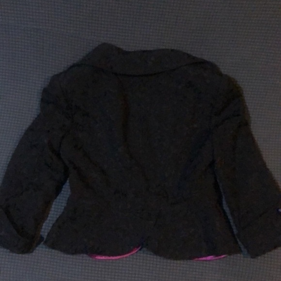 BEBE BLACK IMPRINTED SUIT - Picture 3 of 7